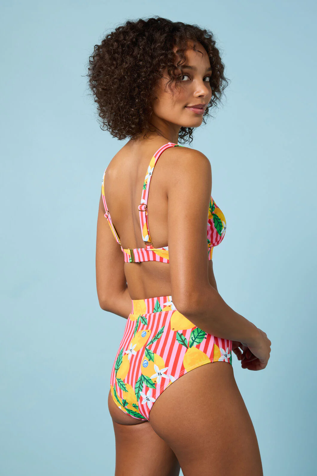 Lemonade Print Bikini Bottom - Image 3
