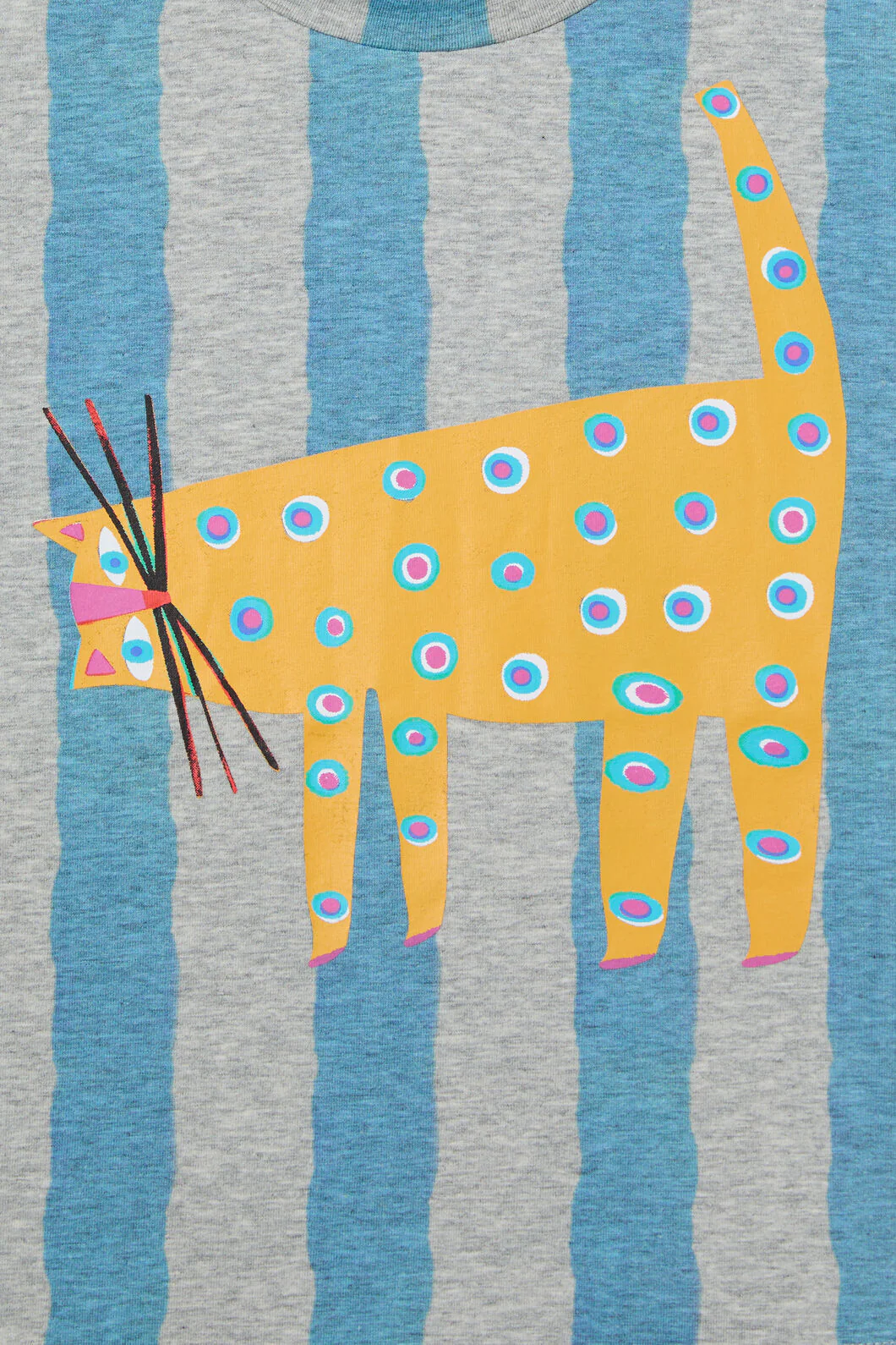 Leopard Stripe Kids Ss Tee - Image 3