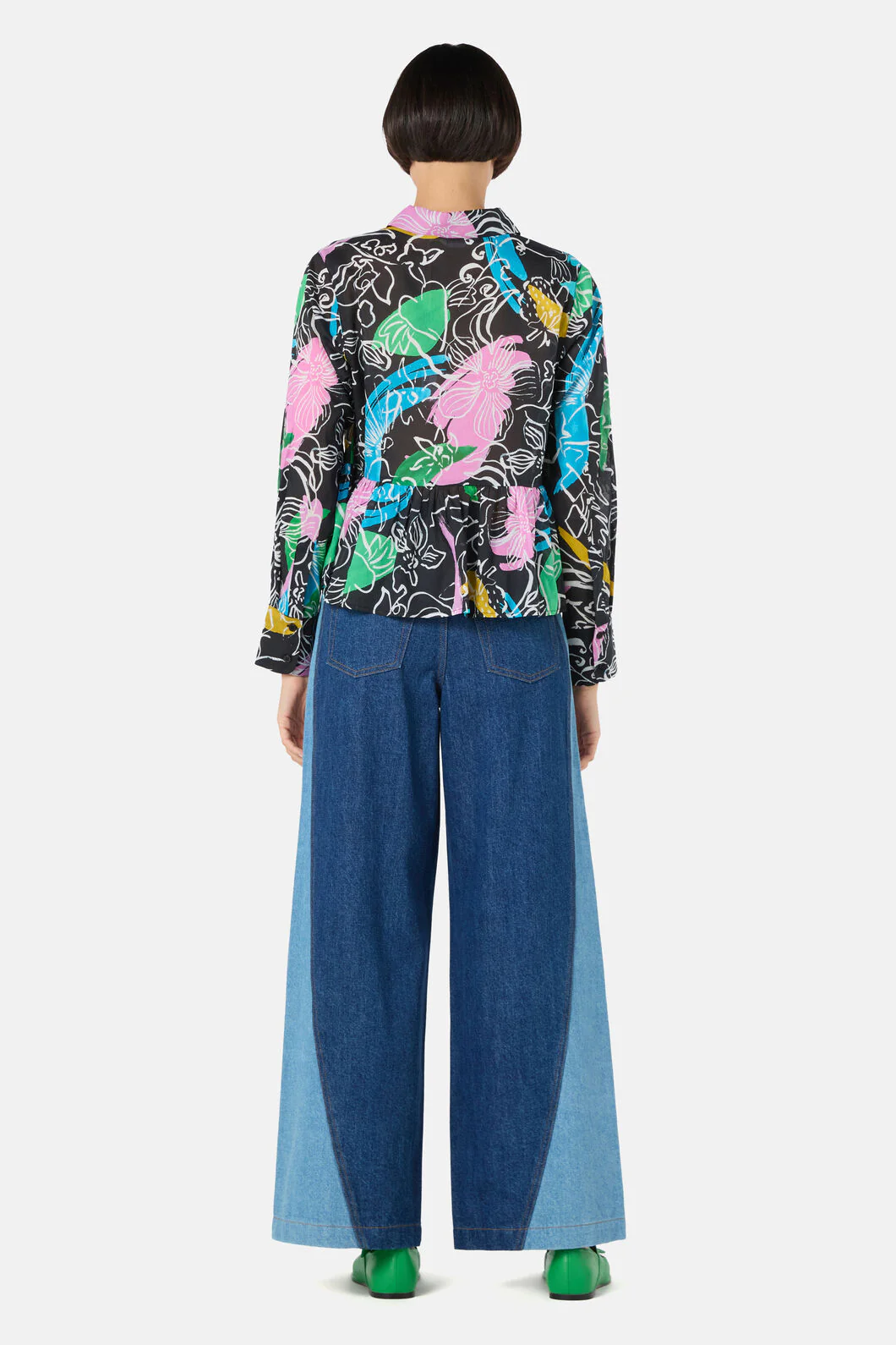 Linework Cotton Shirt - Image 6