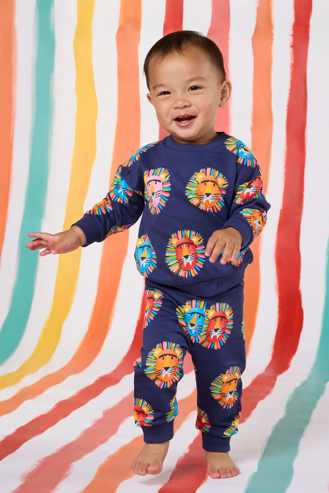 Lion Spot Baby Sweater