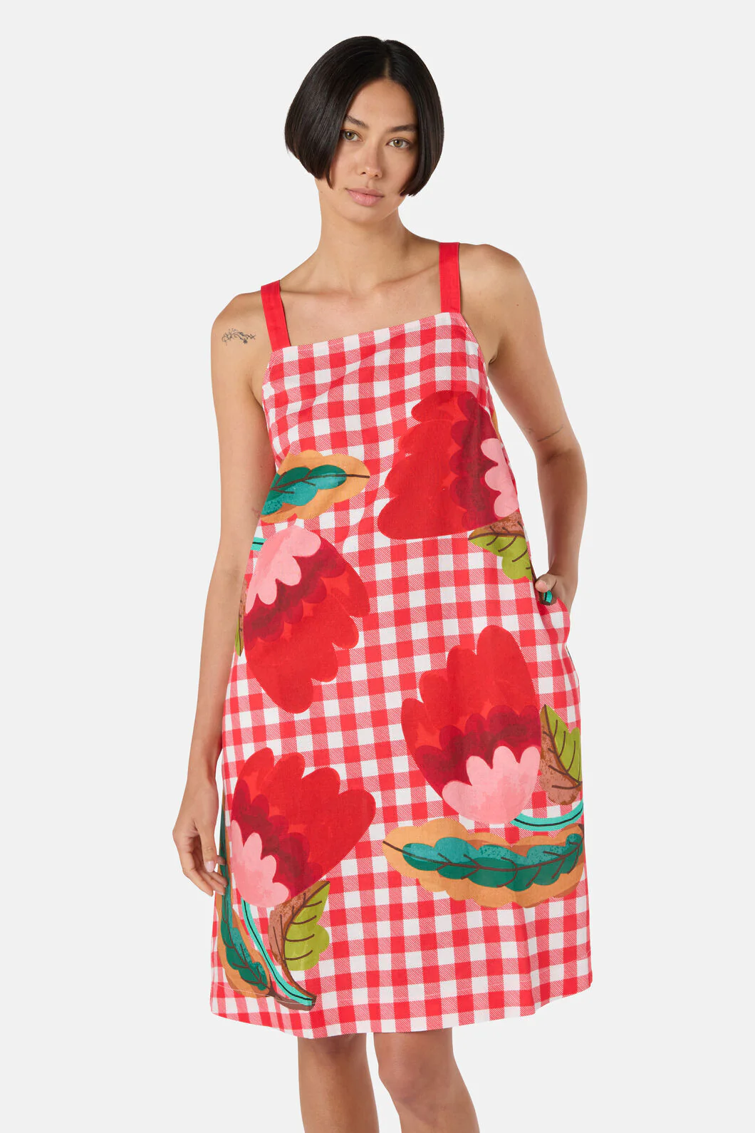 Little Things Gingham Dress - Image 2