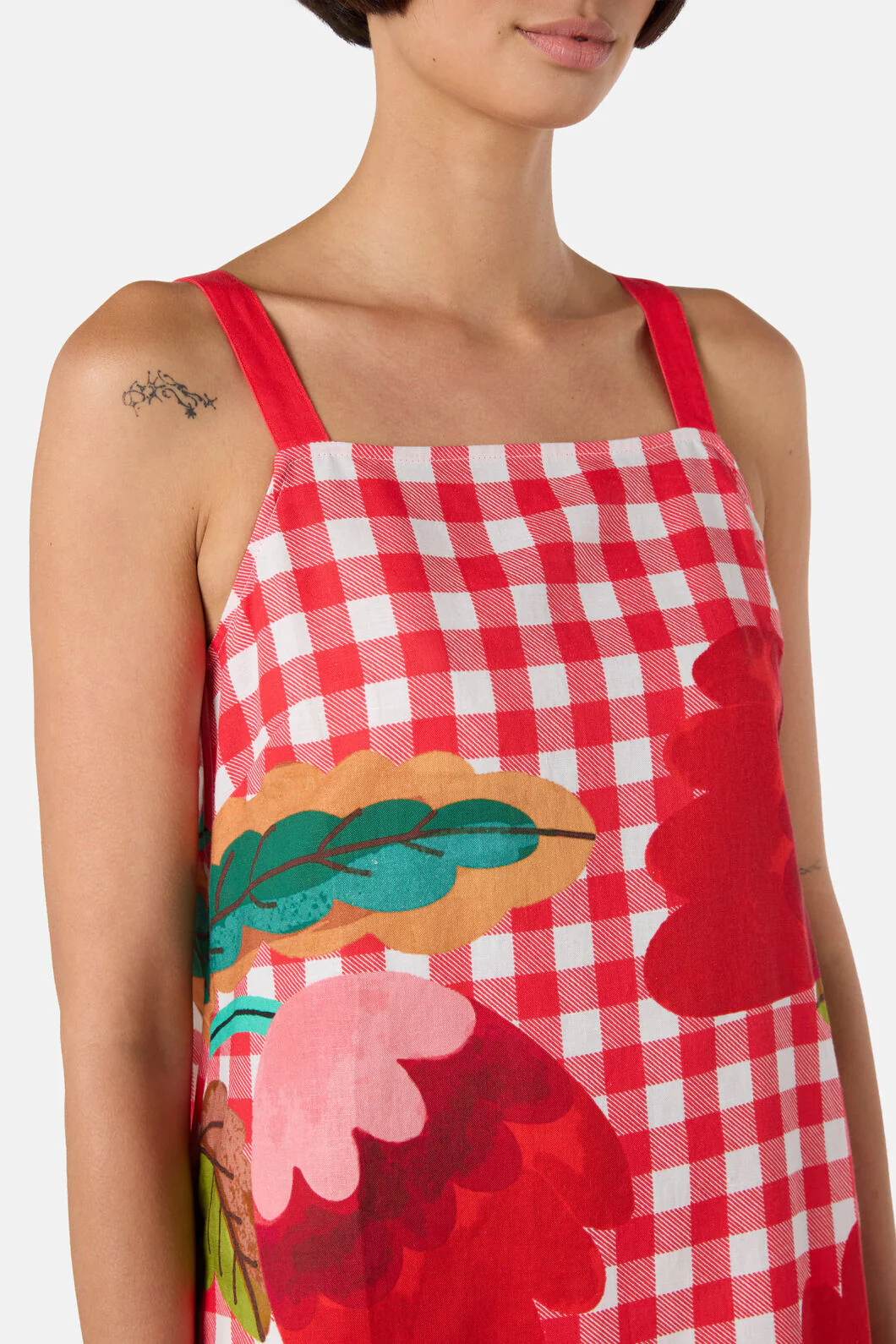 Little Things Gingham Dress - Image 5