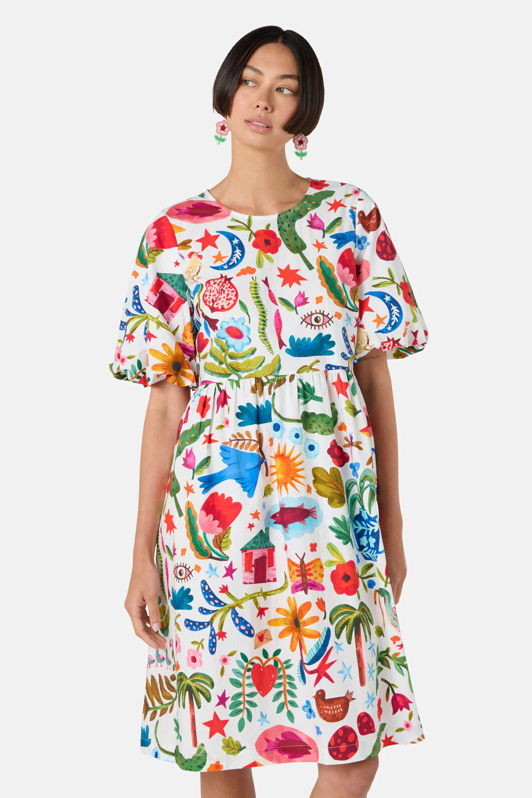 Little Things Smock Dress - Image 2