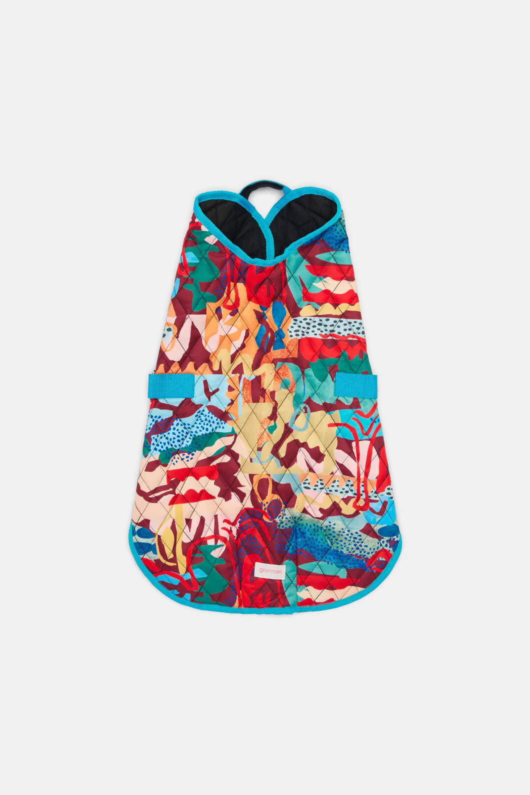 Living Tapestry Rust Quilted Pet Coat - Image 4