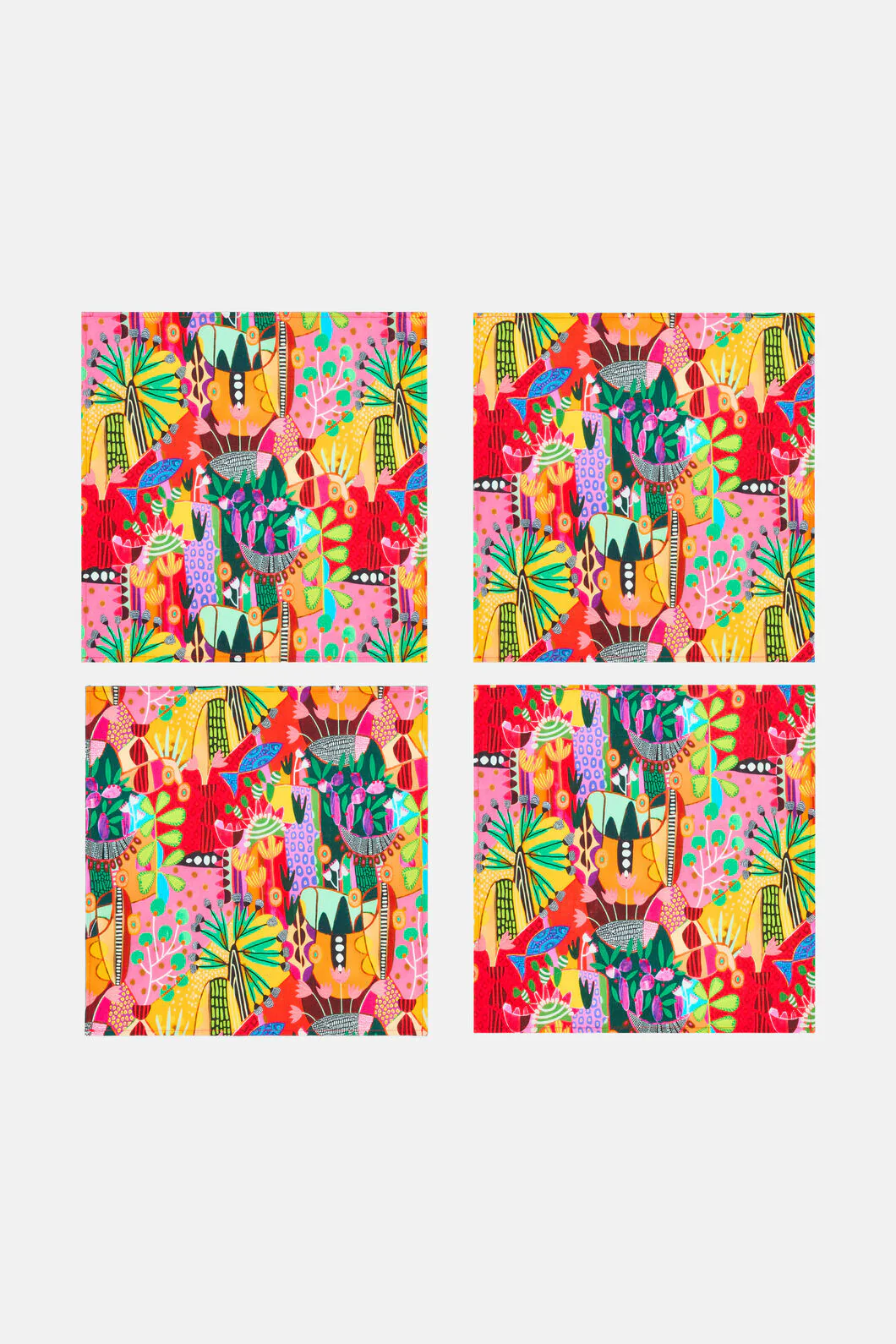 Lola's House Napkin Setx 4