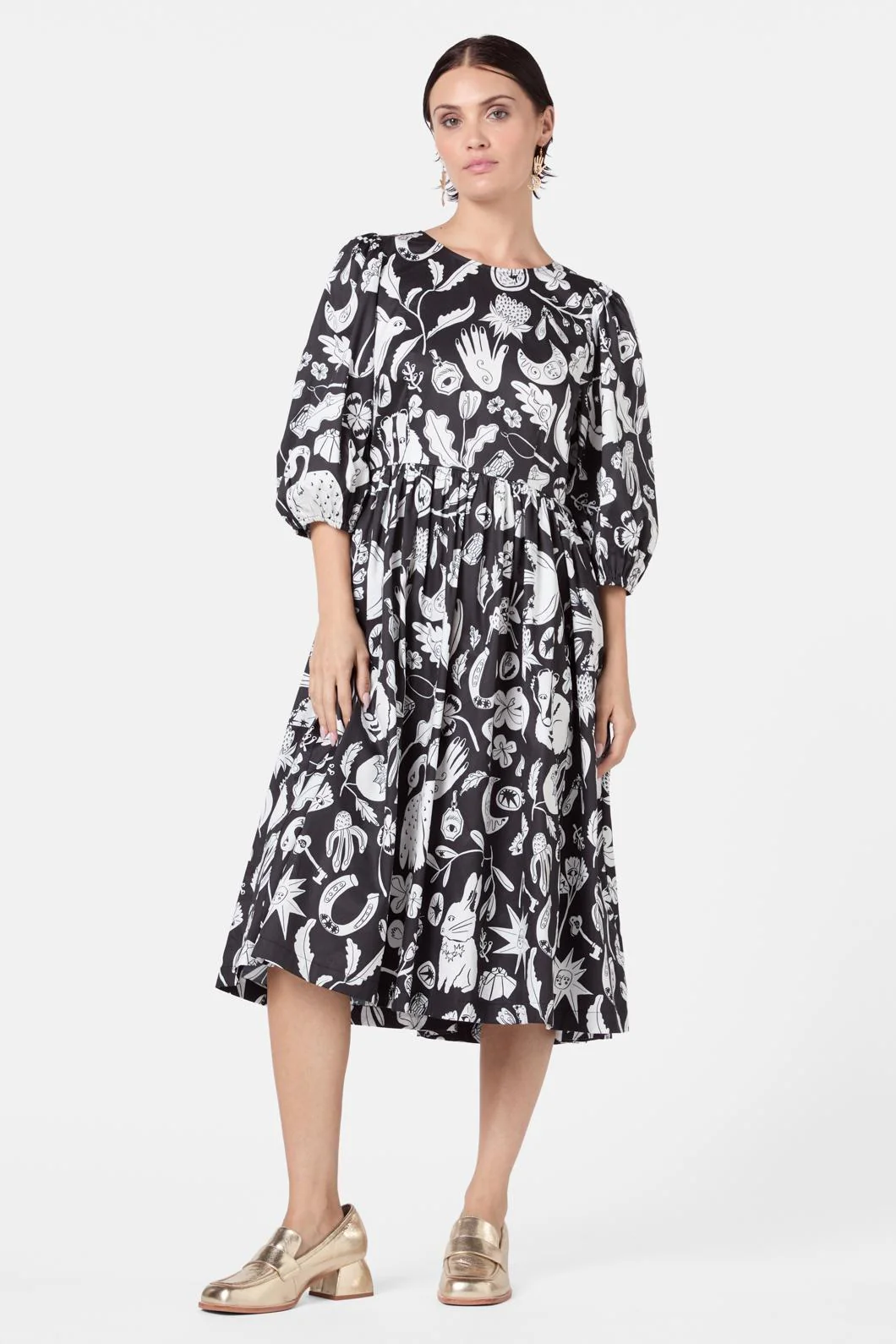 Lost And Found Midi Dress