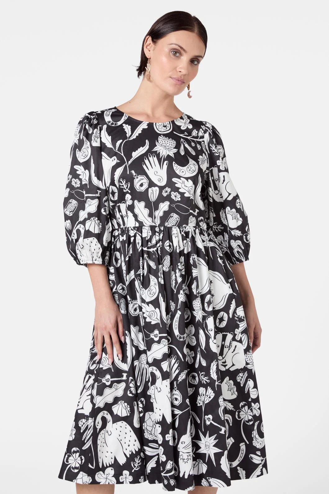Lost And Found Midi Dress - Image 2