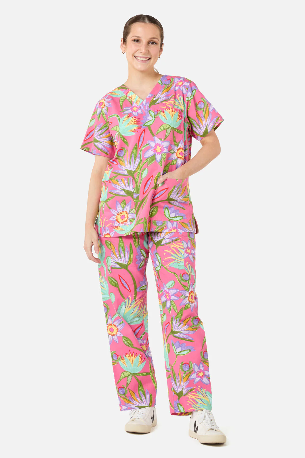Lotus Flower scrub set