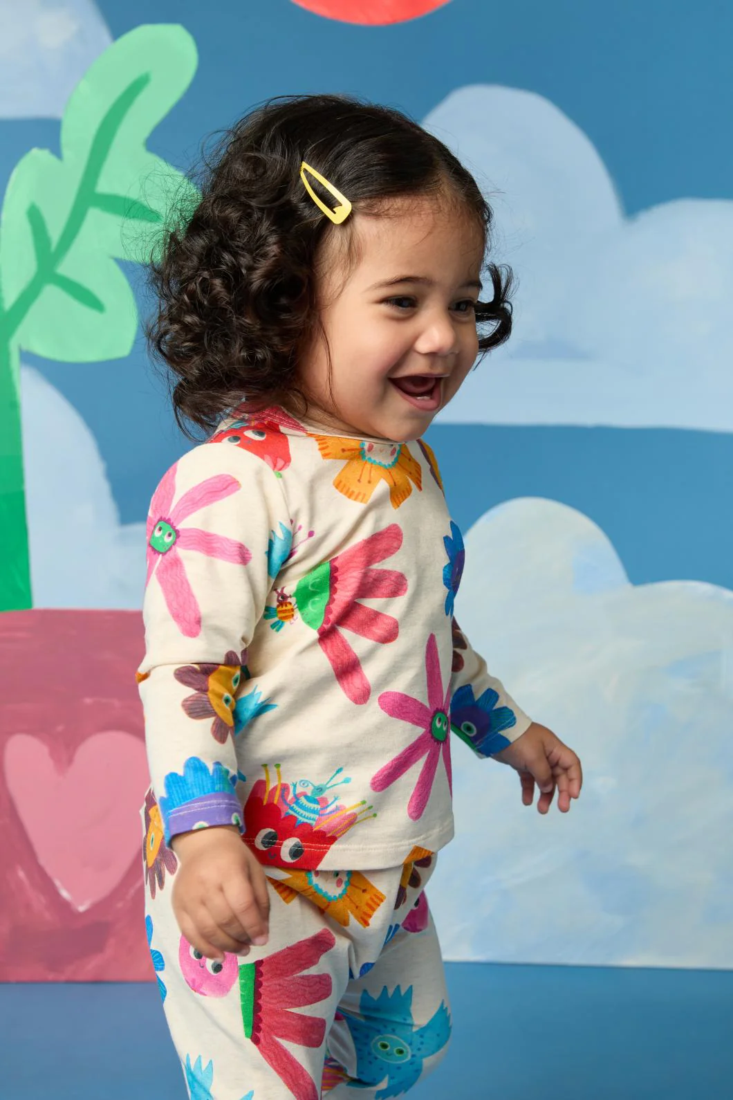 Lucky Flower Baby LS Tee