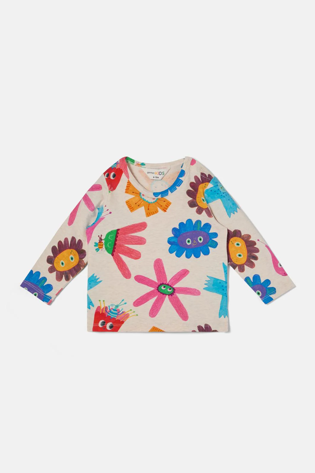 Lucky Flower Baby LS Tee - Image 2