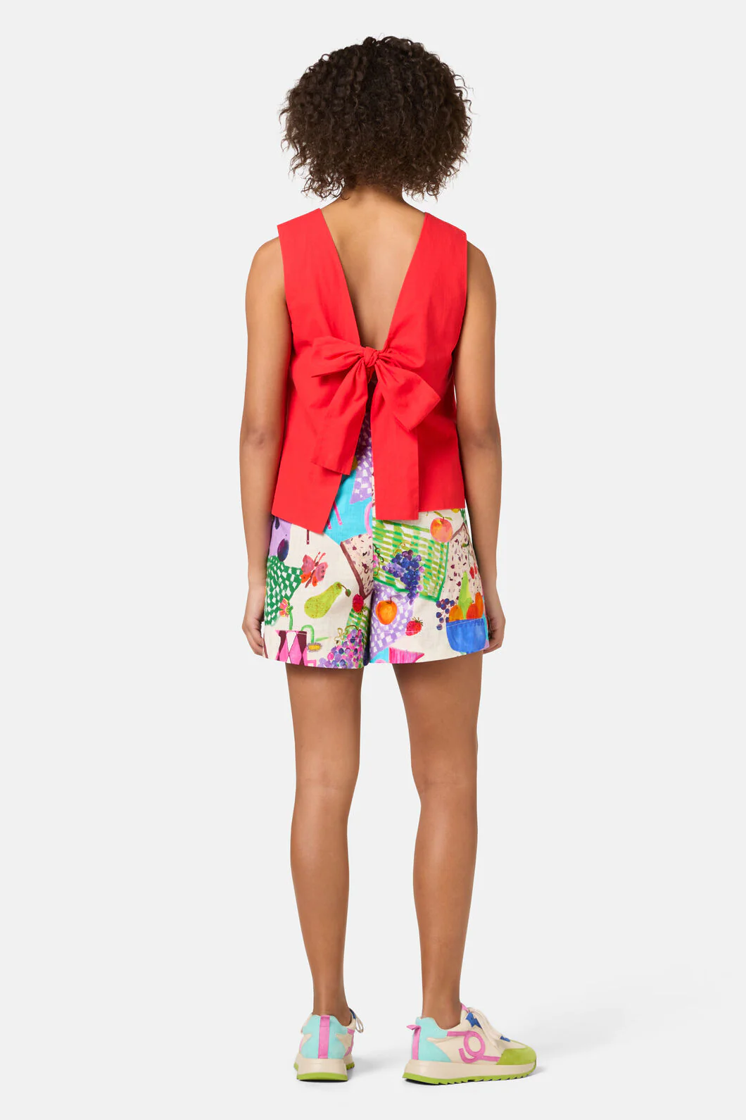Lucy Cotton Tie Tank - Image 11
