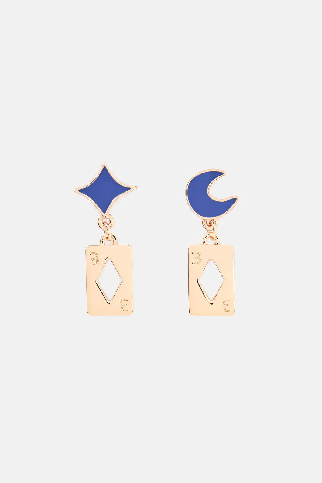 Luna Cirque Card Earring