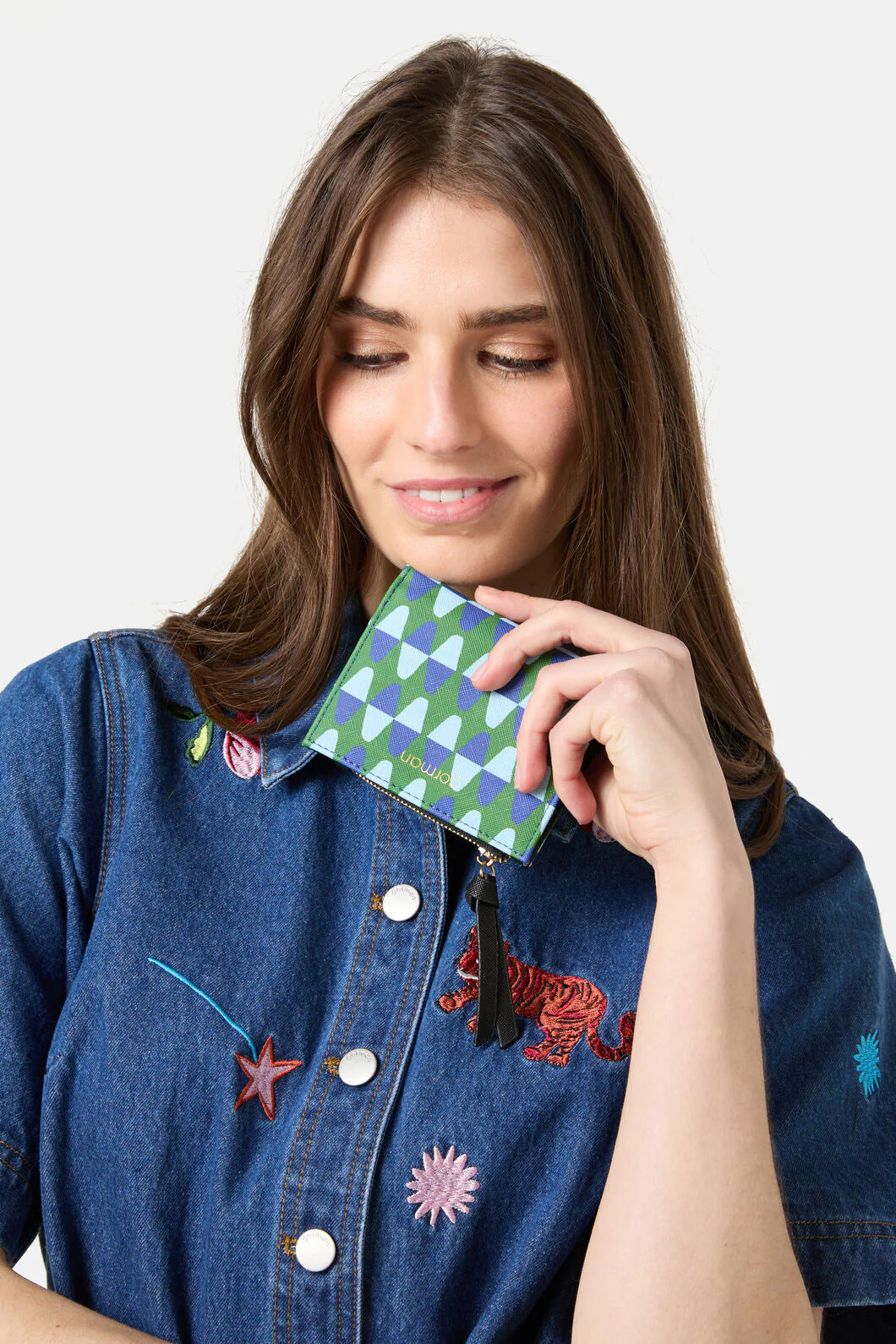 Luna Cirque Zip Fold Wallet