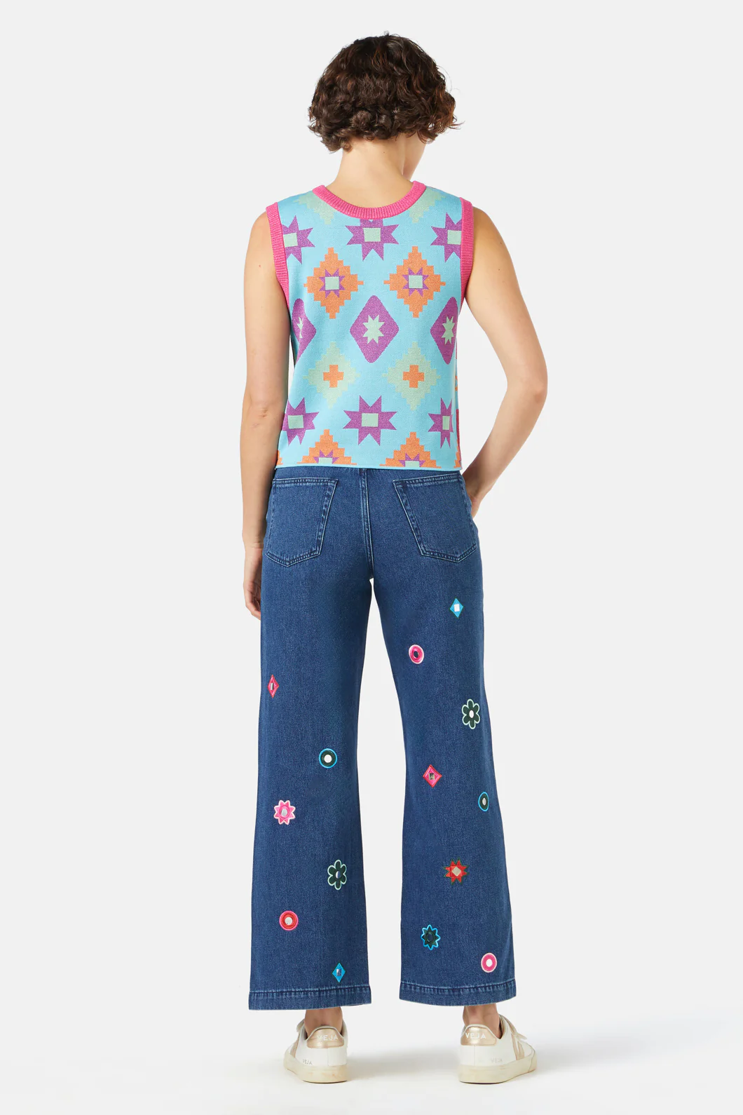 Magic Carpet Reversible Knit Vest - Image 5