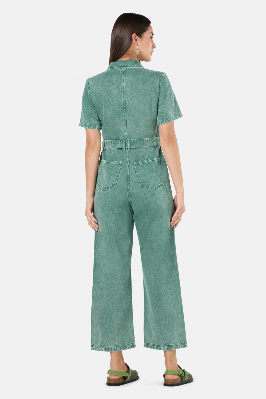 Marylou Denim Pantsuit - Image 3