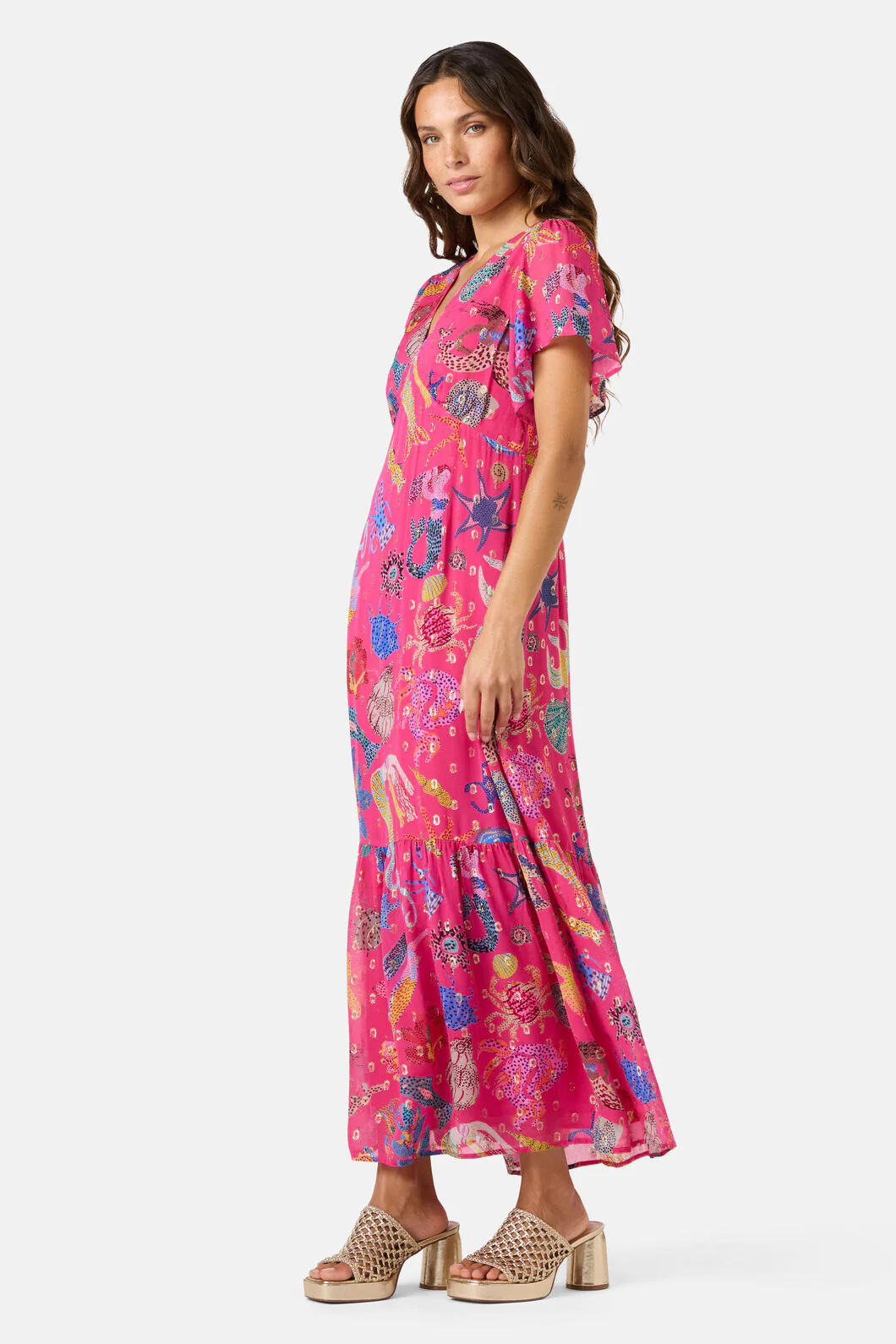 Mermaid Glitter Party Dress - Image 3