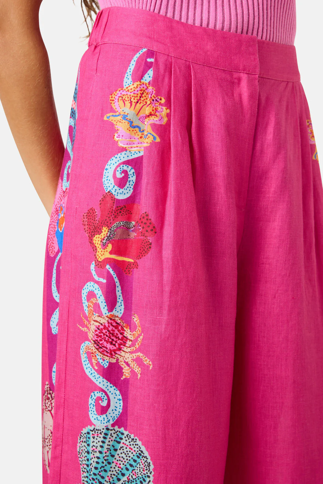 Mermaid Resort Print Pant - Image 6