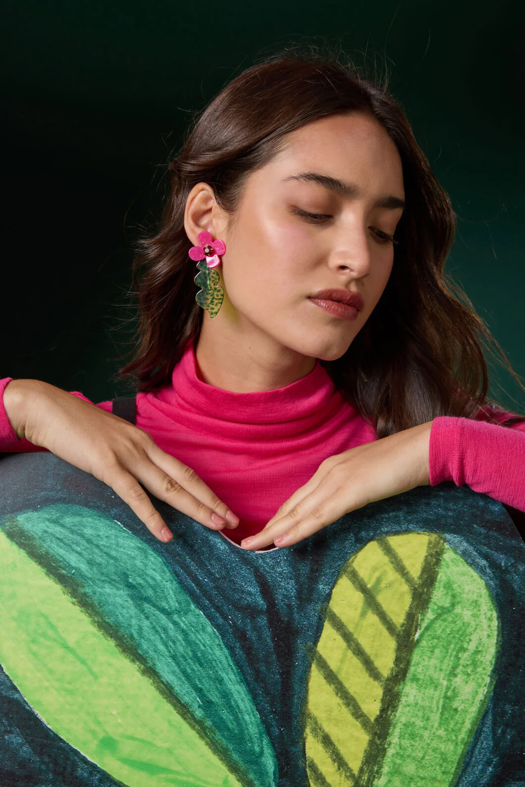 Metamorphosis Flower Earrings