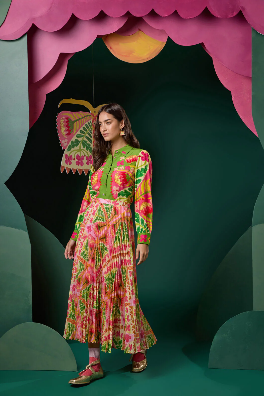 Metamorphosis Pleat Skirt - Image 3