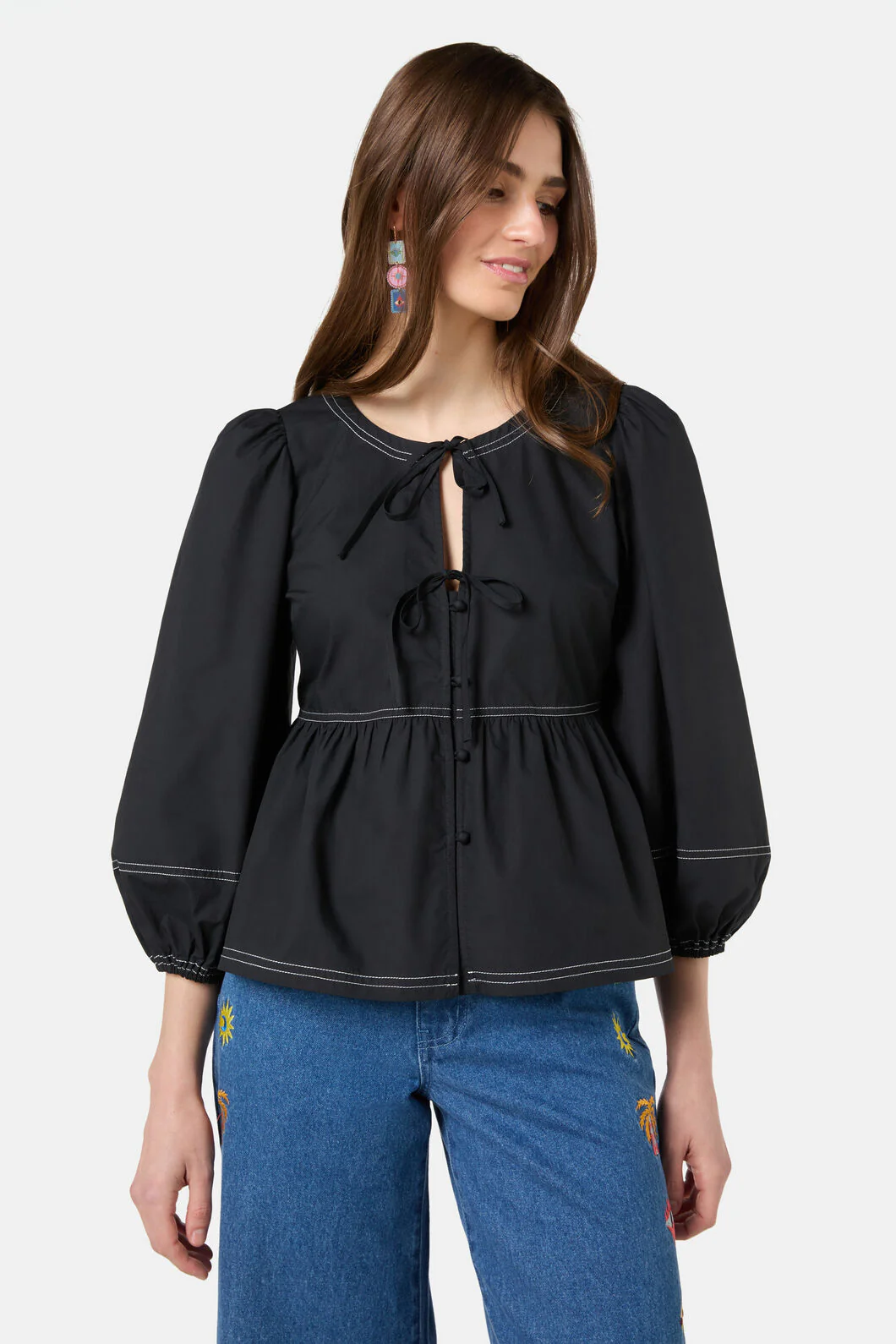 Mia Smock Top - Image 3