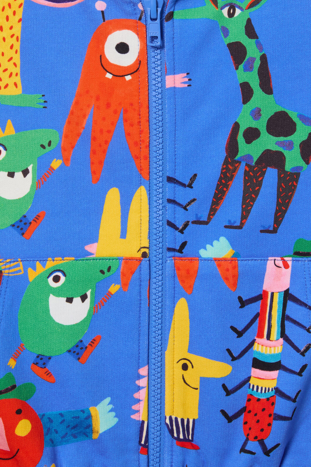 Monster Play Kids Zip Up Hoody - Image 3