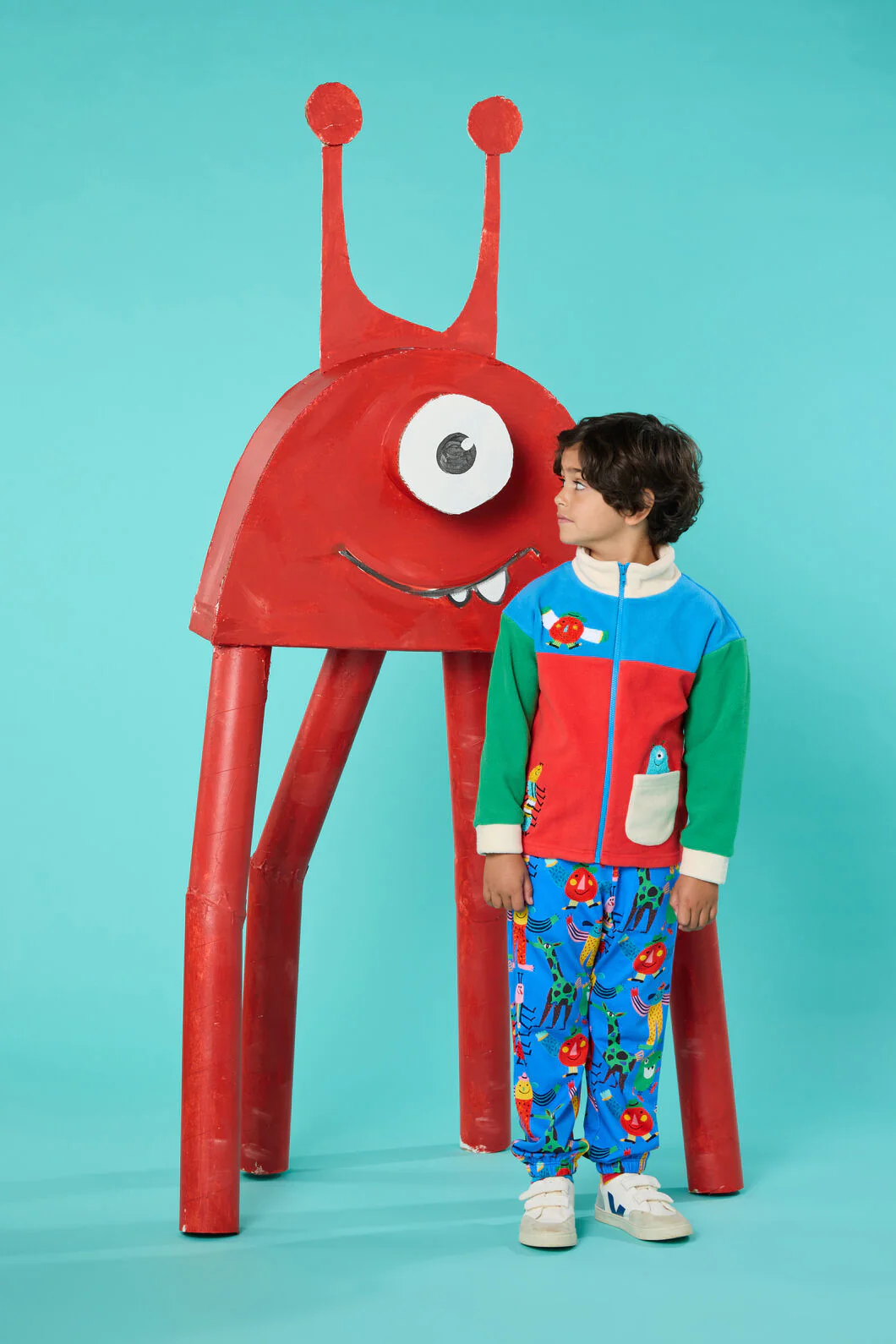 Monsters Kids Polar Fleece Jacket