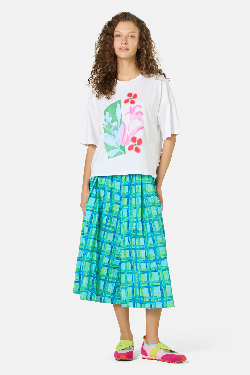 Montage Print Relaxed Tee - Image 2