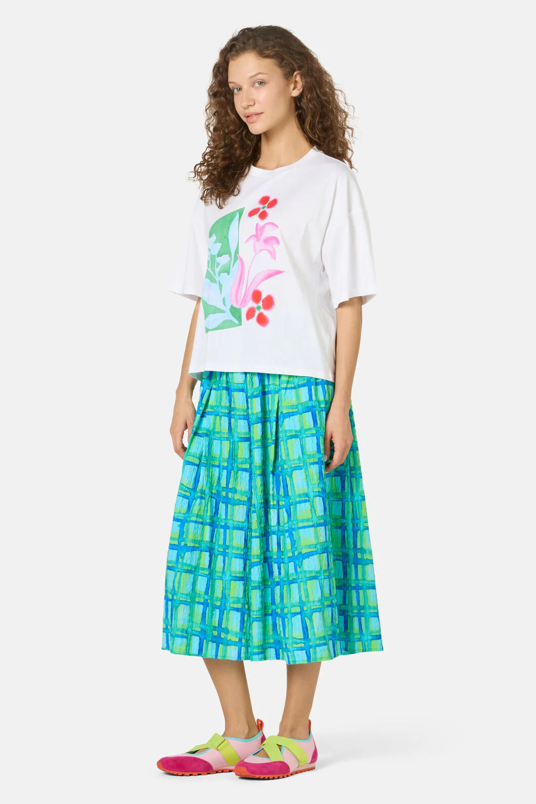 Montage Print Relaxed Tee - Image 3