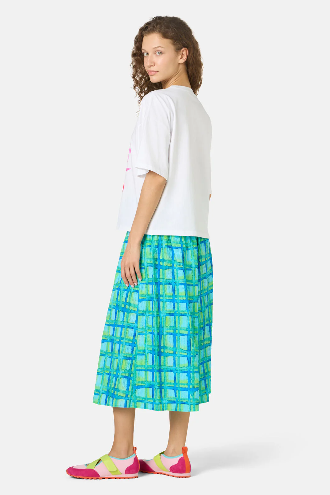 Montage Print Relaxed Tee - Image 4