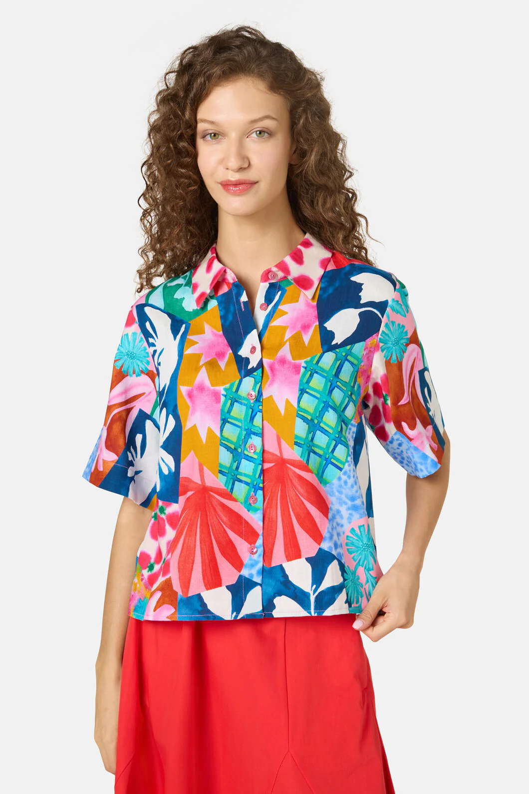 Montage Print Shirt