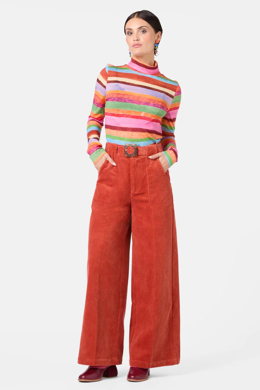 Morrie Flare Cord Pant - Image 3