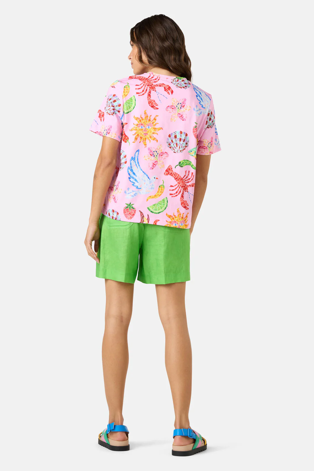 Mosaic Mile Print Classic Tee - Image 4