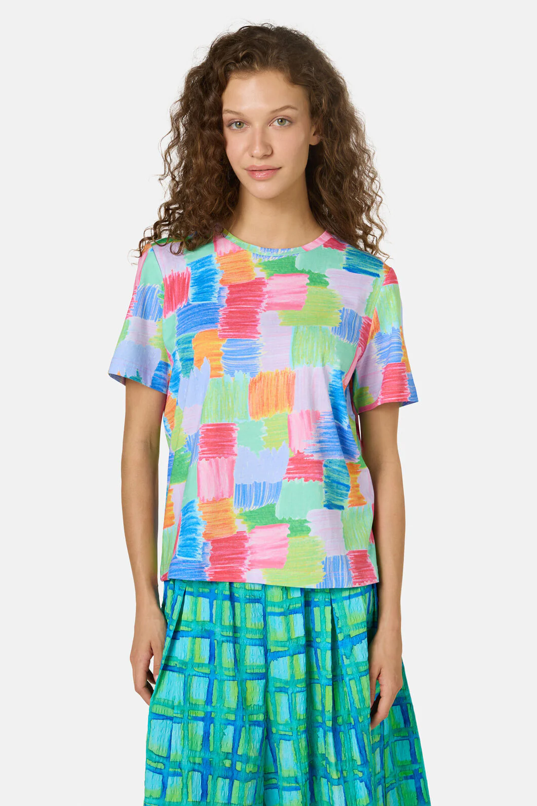 Mountain Check Classic Tee