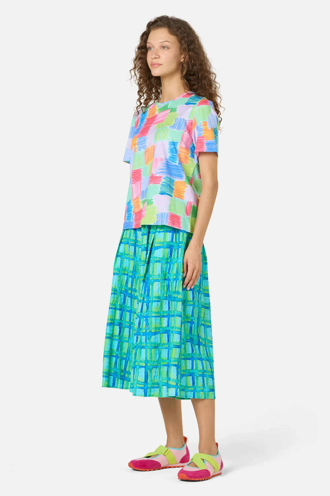 Mountain Check Classic Tee - Image 3