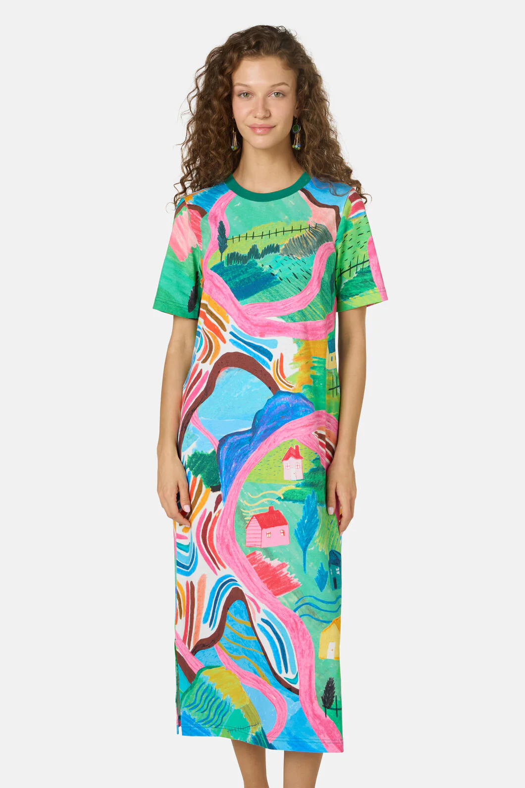 Mountain Magic Jersey Dress - Image 4