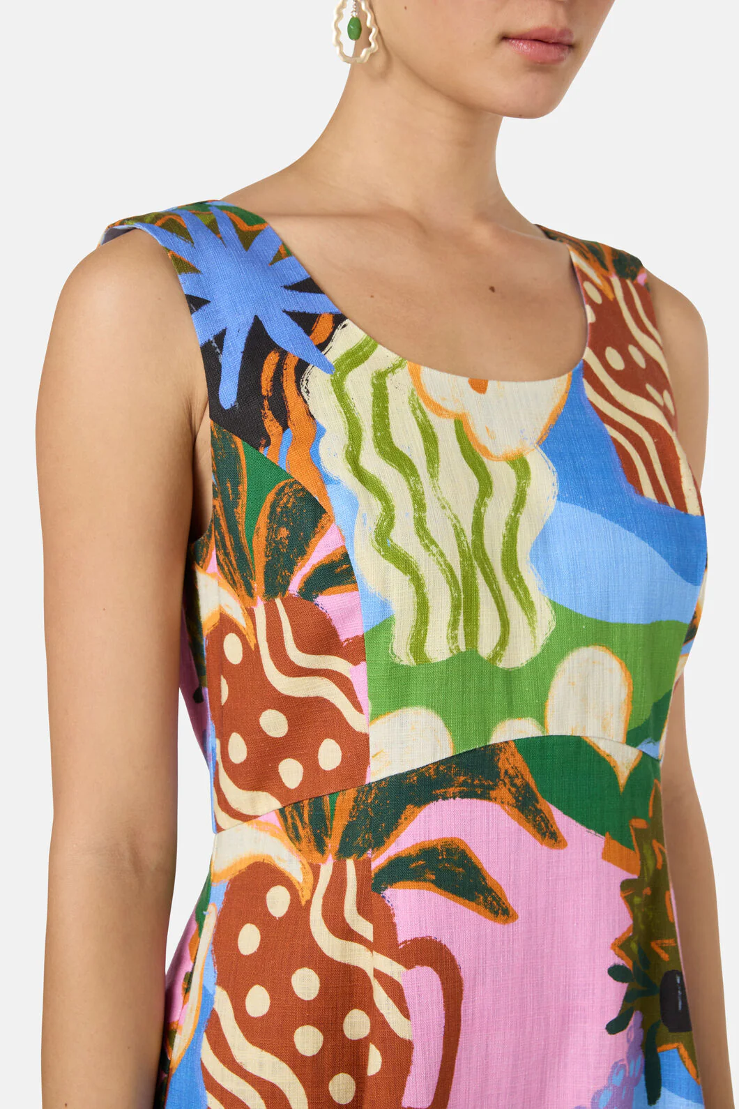 Natural Form Midi Dress - Image 5