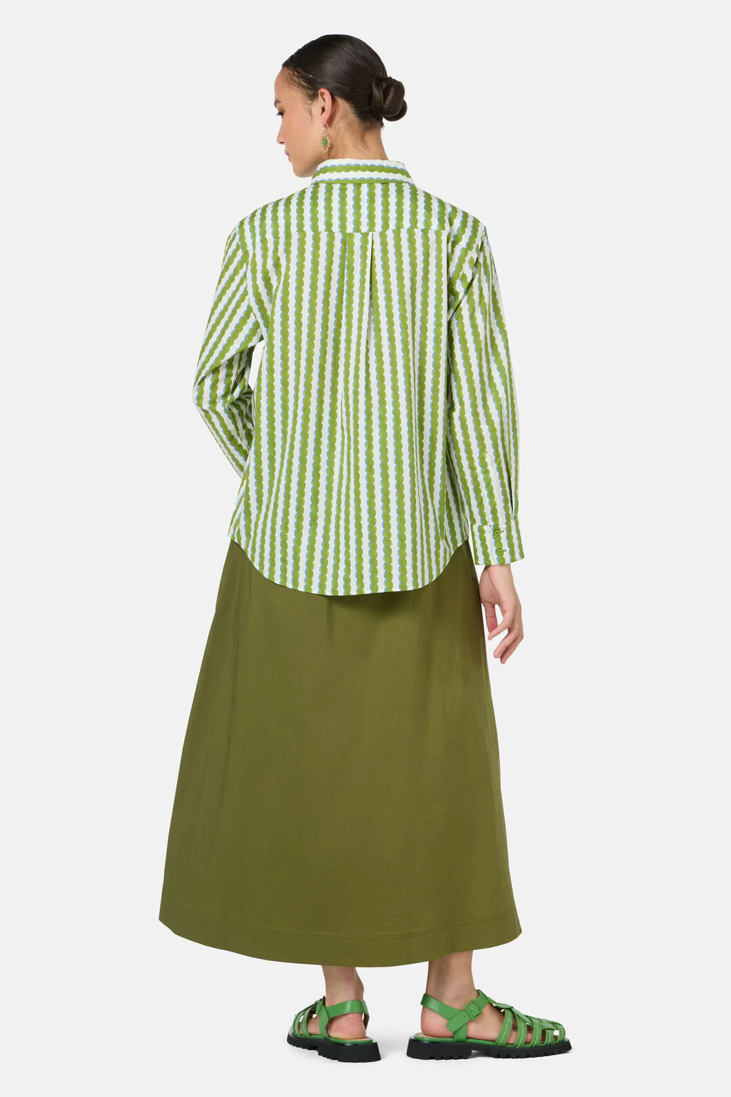 Natural Form Stripe Shirt - Image 6
