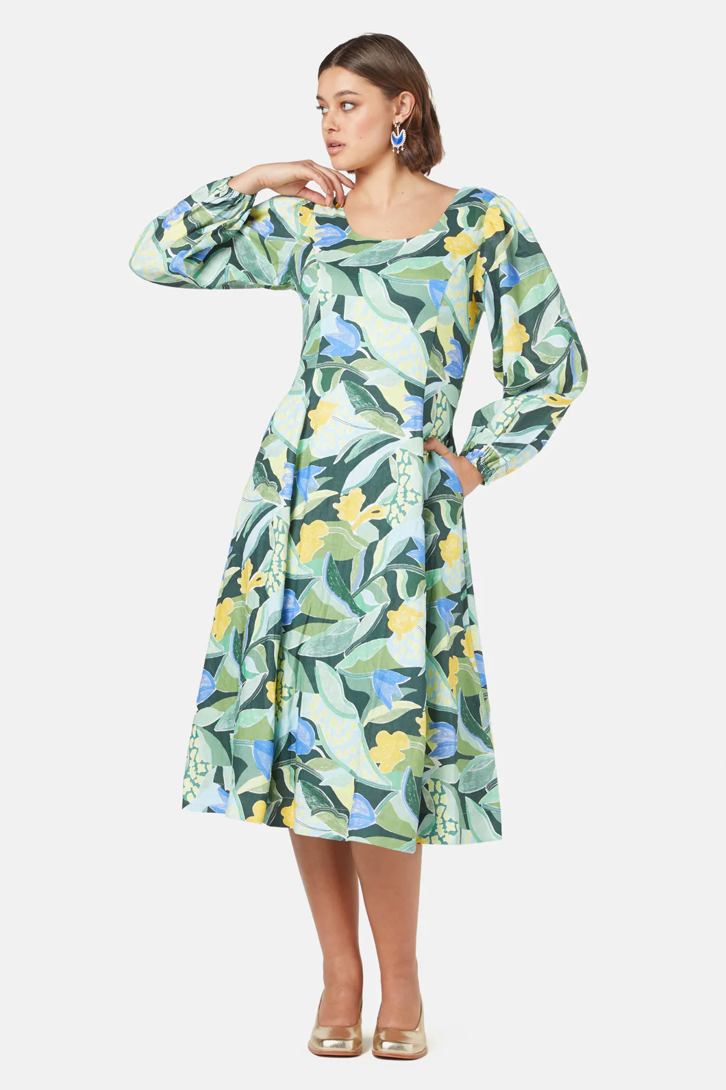 Of The Valley Linen Dress - Image 4