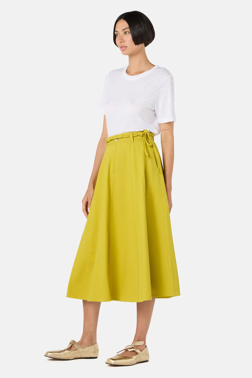 Olive Garden Denim Skirt - Image 2