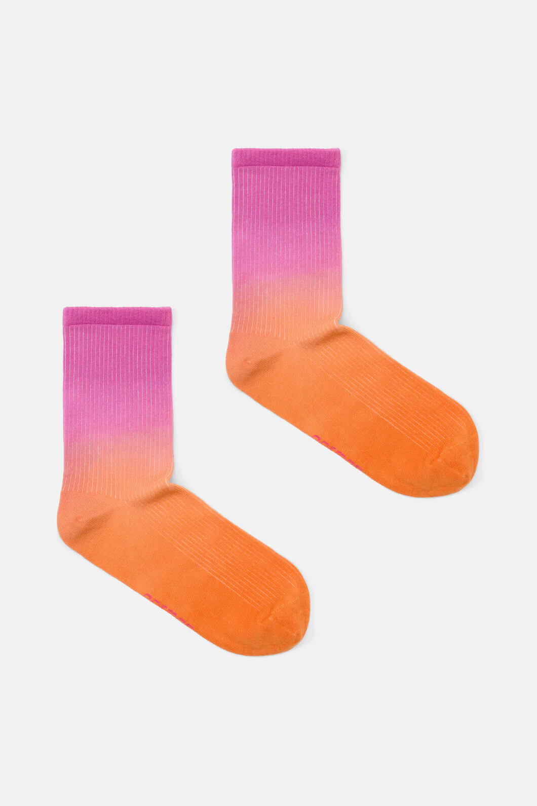Ombre Rib Crew S Sock