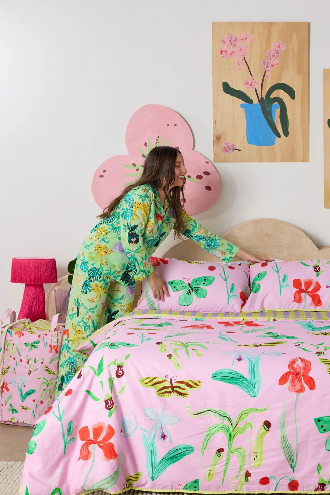 Orchid Safari Long PJ Set - Image 2