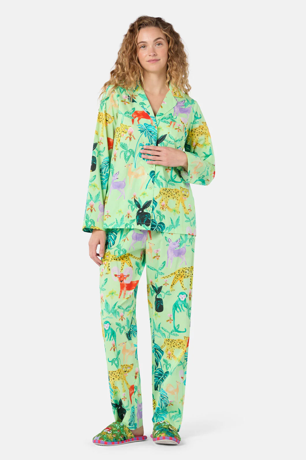 Orchid Safari Long PJ Set - Image 3