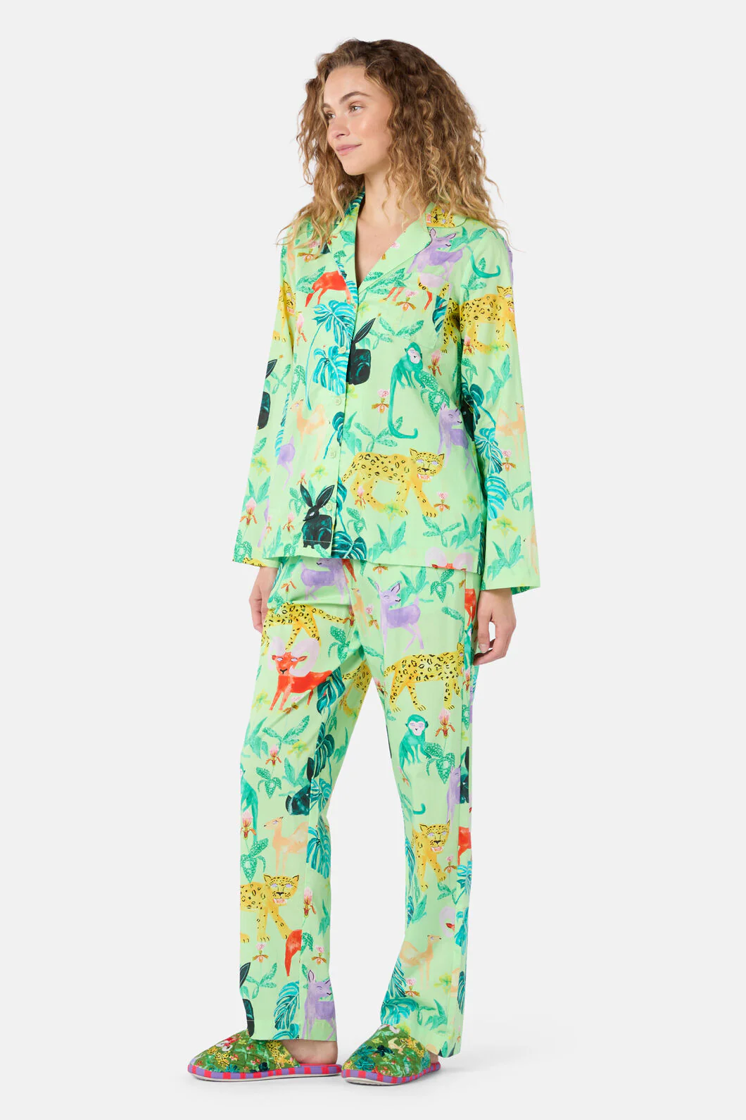 Orchid Safari Long PJ Set - Image 4