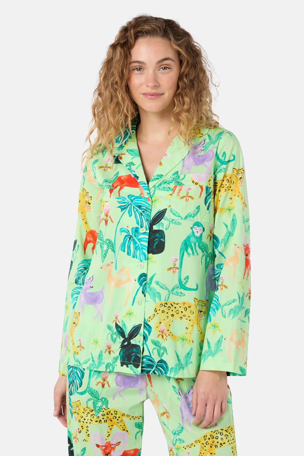 Orchid Safari Long PJ Set - Image 6