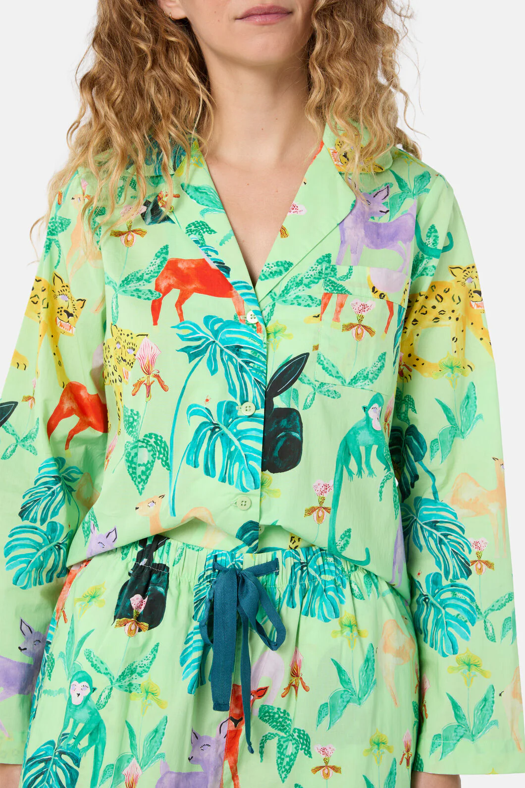 Orchid Safari Long PJ Set - Image 7