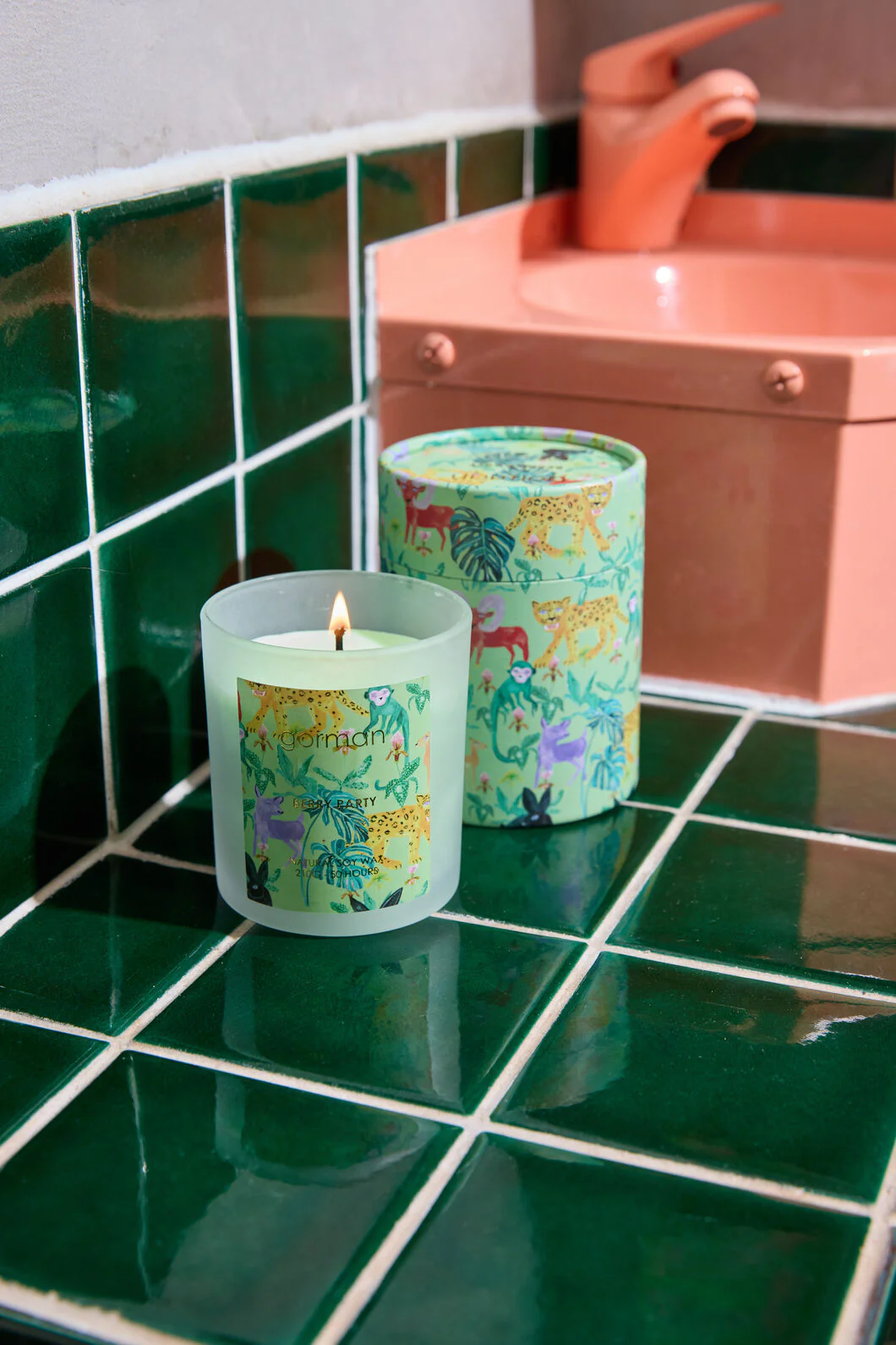 Orchid Safari Candle Gift Box