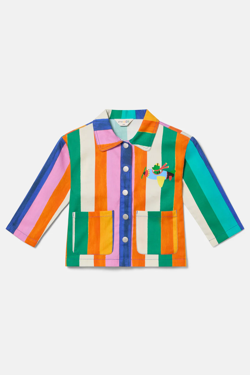 Painted Stripe Kids Jacket - Image 2