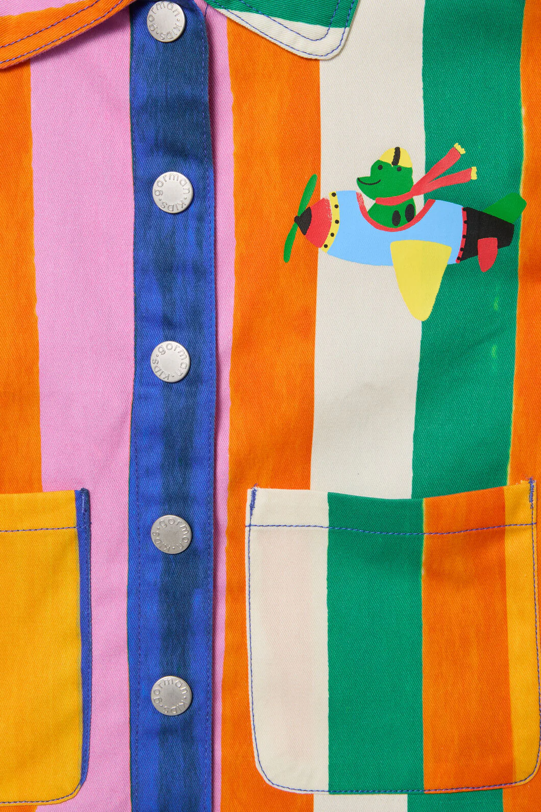 Painted Stripe Kids Jacket - Image 3