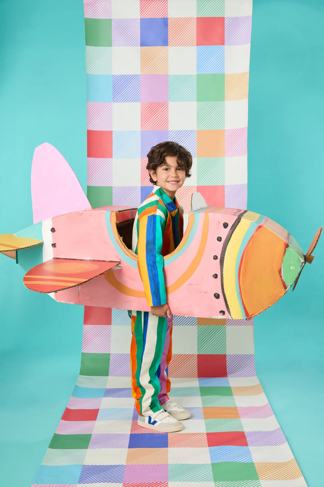 Painted Stripe Kids Pant
