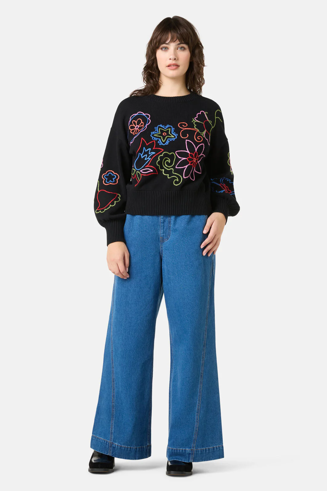 Paisley Embroidered Jumper - Image 2
